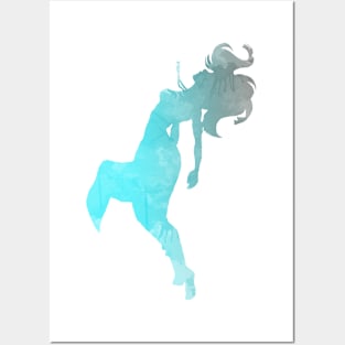 Princess Inspired Silhouette Posters and Art